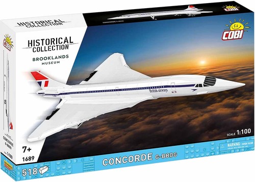 Cobi 1689 concorde - concorde, g-bbdg