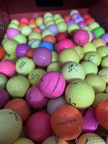 Bunte golfbälle mix - 50,