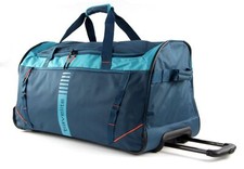 travelite Basic Active Trolley Travel Bag Tasche Petrol / Orange Blau Orange