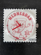 s.t.a.m.p.s. Uhr STAMPS Half Way wie neu ! 1 mal getragen funktionsfähig