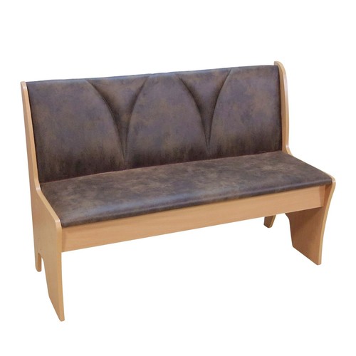 Truhenbank 120x57x85 buche - 120x57x85, cm