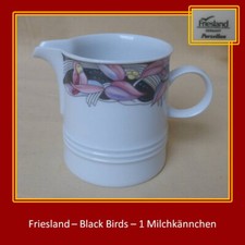 Friesland,Black Birds, Milchkännchen, Sahnegießer, Kännchen,top Zustand