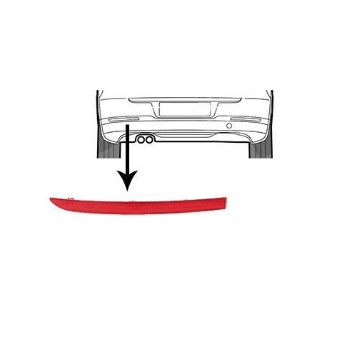 Rückstrahler van wezel - 1x,
