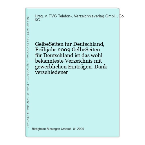 Gelbeseiten für deutschland - gelbeseiten,