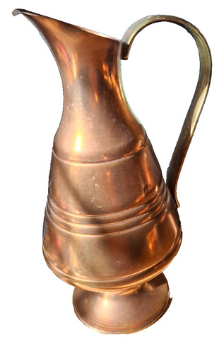 Kleine kupfervase kupferkanne - kupfervase/,