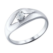 Diamant 0,008 Karat Ring