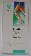 Juzo Genu Line Kniebandage, Kompressionstherapie, mit Patella-Ring, Größe 8/M