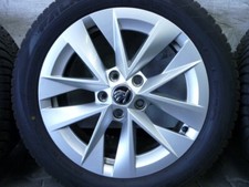 GANZJAHRESREIFEN ALUFELGEN ORIGINAL SKODA OCTAVIA IV NX 5E3601025AC 205/55 R17