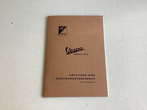 Vespa bedienungsanleitung - vespa,