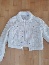Madeleine Jacke weiß Spitzen
