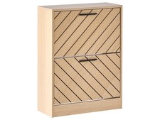 Schuhschrank MDF hellbraun