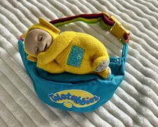 Teletubbies Tinky Winky Fanny pack Bauchtasche 1996 Vintage Selten Rar