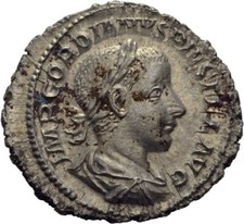 Rom gordian silber diana - rom,