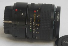 Minolta Objektiv,  MD Macro 1:3,5 f 50 mm,  bis M. 1:1,