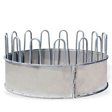 Rundballenraufe Rundraufe Heuraufe Futterraufe 15 Futterplätze für Pferde Kühe