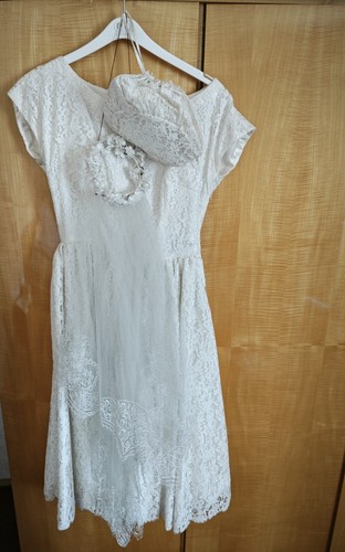 Original 1950s wedding dress - original,