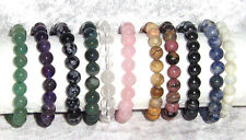 Kraft Armband Edelsteinarmband Buddha 8mm Kugel - viele  EdelSteine Steinschmuck