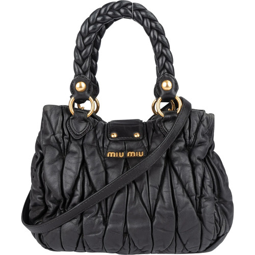 Miu quilted leather - quilted,