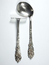 Taufgeschenk Breischieber und Löffel 800er Silber um 1910