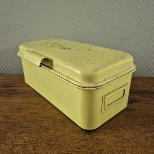 Vintage metall brotfass - vintage,