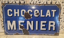 CHOCOLAT MENIER Emailleschild
