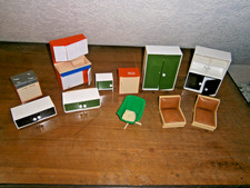 Puppenstuben Möbel DDR Plastik Küchenteile Wohnzimmer