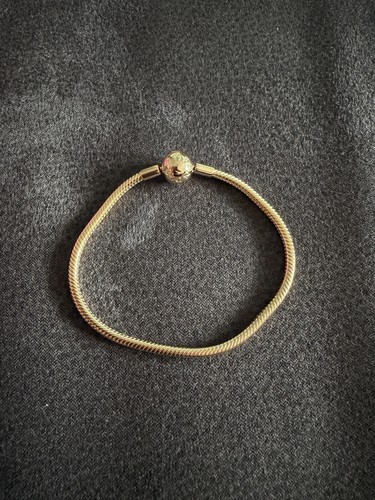 Pandora armband gold - 19cm, neu