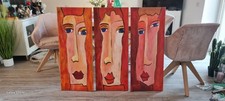 3 Handgemalte bilder