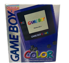 Nintendo Gameboy Color Konsole Lila in OVP / Game Boy