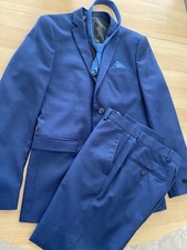 Anzug Jack und Jones Gr 46 mit 2 Hosen Blau Konfirmation