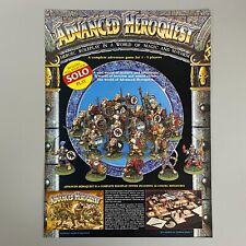 TALISMAN CITY OF ADVENTURE GAMES WORKSHOP CITADEL 1994 VINTAGE RETRO WERBUNG