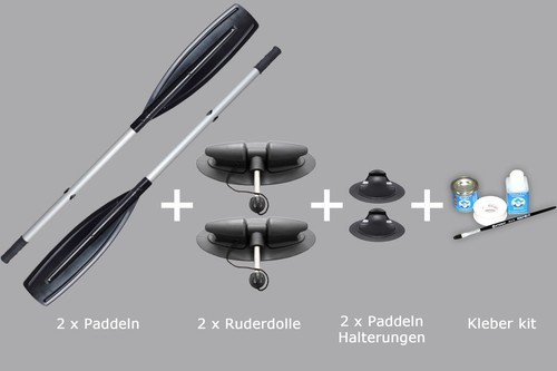 Set paddel 2 - set:, (160cm)