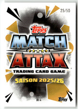 Topps Match Attax Bundesliga 2025-26 No. DFL-4 Match Attax Logo Gold 25/50 RARE