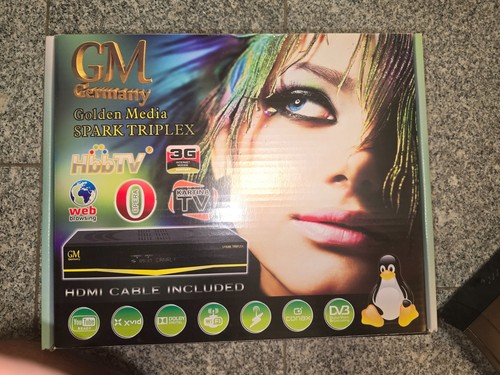 Golden media spark - golden, triplex
