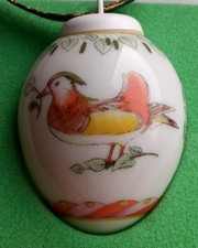 Hutschenreuther Mini Ei 1998 Ente  mini egg Osterei  