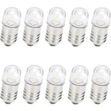LED Birnen E10 10 Stück 6V