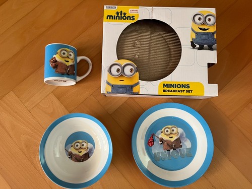 Minions breakfast set - minions, breakfast-set