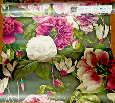 ca. 1,5 Rollen Papier Tapete My Home is my Castle Blumen Landhausstil