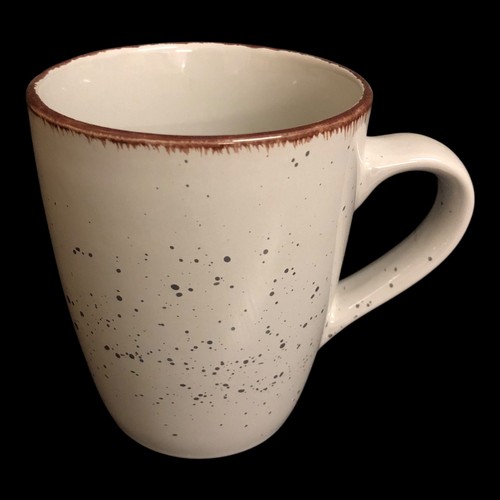 Kaffeebecher groß grau 380ml - grau,