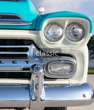 Scheinwerfer Chevrolet Apache K-Serie C-Serie Pickup 3100 58-72 Umrüstung US EU