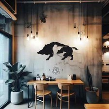 Wildschwein Jagd Metall