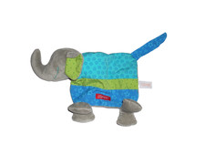 Esprit Sigikid ELEFANT grau blau grün  Schmusetuch Schnuffeltuch Kuscheltuch Top