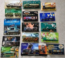 Werbetrucks Minitrucks Sammeltrucks Konvolut ca. 56 Stück in OVP #117