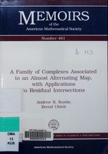 A family of complexes associated to an almost alternating map, with appl 2499209