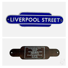 Vintage handbemaltes Emaille