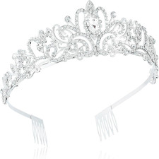 Krone Damen Silber,Tiara