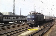 Original Dia: Elektrische Lokomotive Baureihe  118 der Deutschen Bundesbahn DB