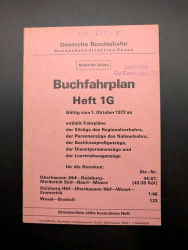 Buch buchfahrplan heft g - 1,