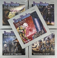 XXL Perry Rhodan Silber Edition Hörbuch Paket Folge 35,36,37,38,39 auf 63 CDS