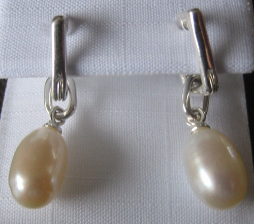Perlenohrringe 925 silber - perlenohrringe,